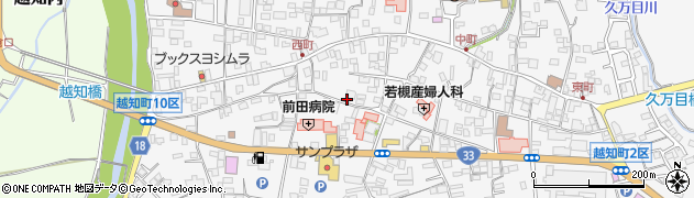 高知県高岡郡越知町越知甲2092周辺の地図