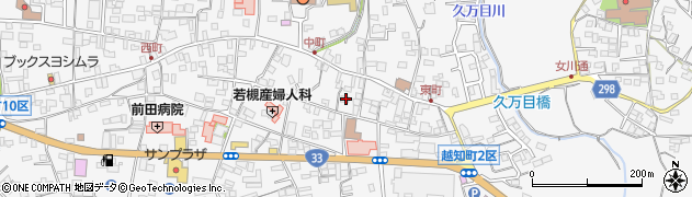 高知県高岡郡越知町越知甲1675周辺の地図