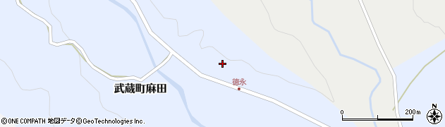 大分県国東市武蔵町麻田1761周辺の地図