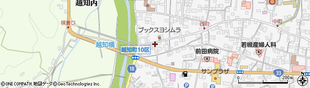 高知県高岡郡越知町越知甲2499周辺の地図