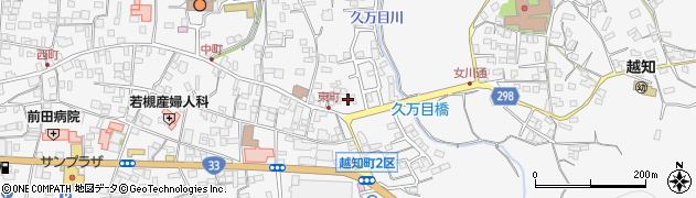 高知県高岡郡越知町越知甲1528周辺の地図