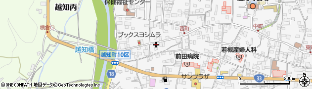 高知県高岡郡越知町越知甲2483周辺の地図
