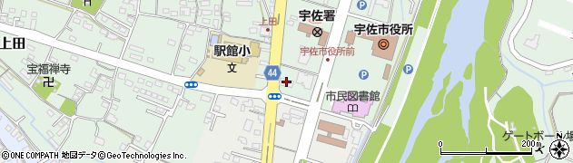 大分みらい信用金庫高田支店周辺の地図