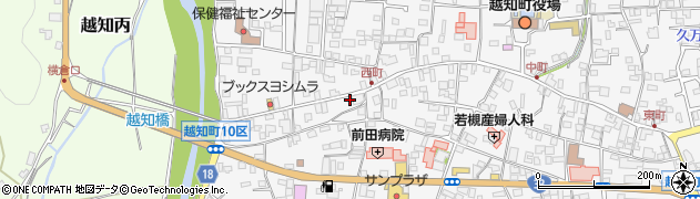 高知県高岡郡越知町越知甲2273周辺の地図