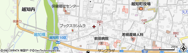 高知県高岡郡越知町越知甲2290周辺の地図