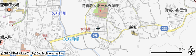 高知県高岡郡越知町越知甲1011周辺の地図