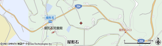 佐賀県唐津市屋形石周辺の地図