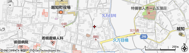 高知県高岡郡越知町越知甲1507周辺の地図