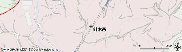 高知県高知市針木西周辺の地図