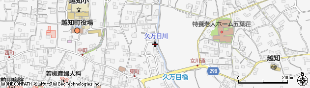 高知県高岡郡越知町越知甲1516周辺の地図