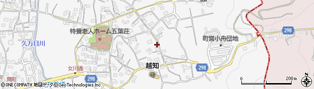 高知県高岡郡越知町越知甲303周辺の地図