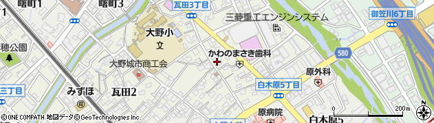 ＪＡ筑紫大野城周辺の地図