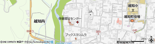 高知県高岡郡越知町越知甲2417周辺の地図