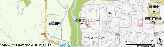 高知県高岡郡越知町越知甲2454周辺の地図