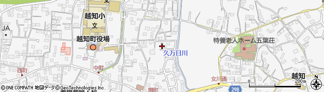 高知県高岡郡越知町越知甲1464周辺の地図