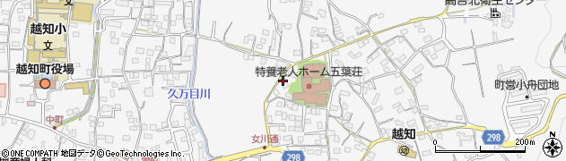 高知県高岡郡越知町越知甲935周辺の地図
