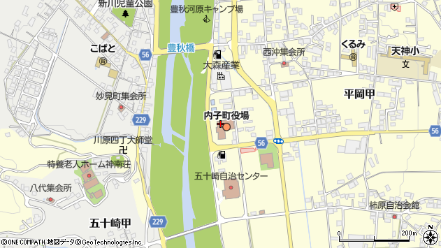 〒791-3300 愛媛県喜多郡内子町（以下に掲載がない場合）の地図