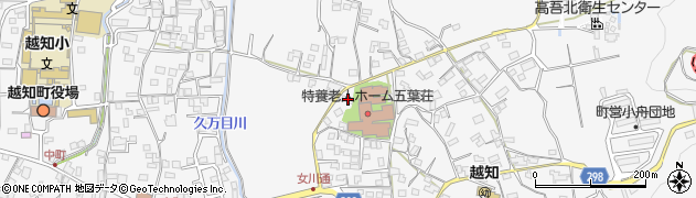 高知県高岡郡越知町越知甲937周辺の地図