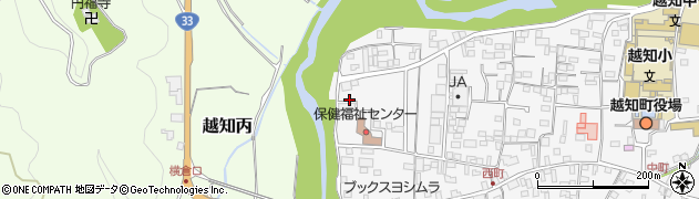 高知県高岡郡越知町越知甲2453周辺の地図