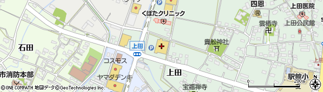 ダイレックス　宇佐店周辺の地図