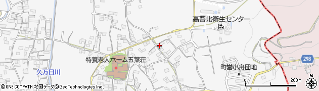 高知県高岡郡越知町越知甲350周辺の地図