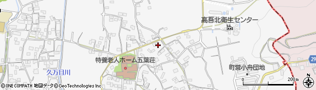 高知県高岡郡越知町越知甲338周辺の地図
