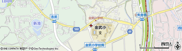 福岡県福岡市西区金武2012周辺の地図