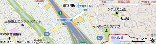 ホームセンターグッデイ大野城店周辺の地図