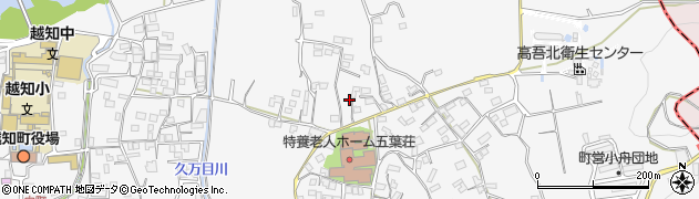 高知県高岡郡越知町越知甲887周辺の地図