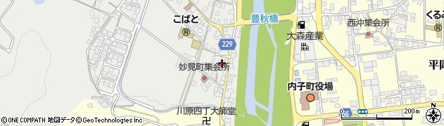 愛媛県喜多郡内子町五十崎甲910周辺の地図