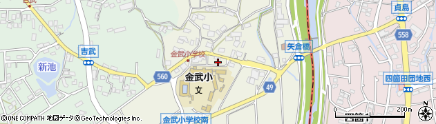 福岡県福岡市西区金武2047周辺の地図