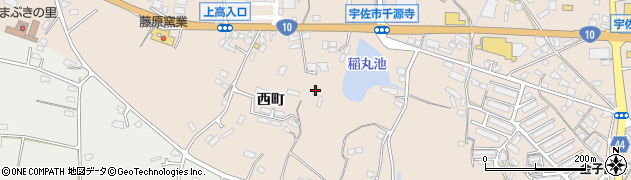 有限会社宇佐興産周辺の地図