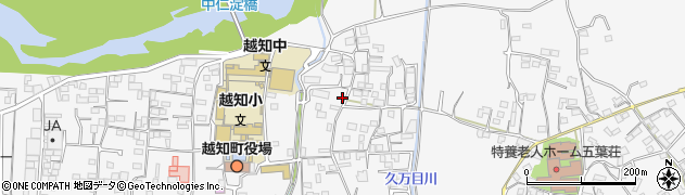 高知県高岡郡越知町越知甲1412周辺の地図