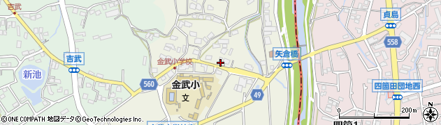 福岡県福岡市西区金武2045周辺の地図