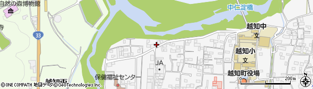 高知県高岡郡越知町越知甲2334周辺の地図