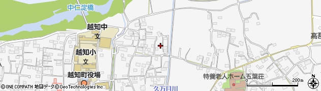 高知県高岡郡越知町越知甲1357周辺の地図