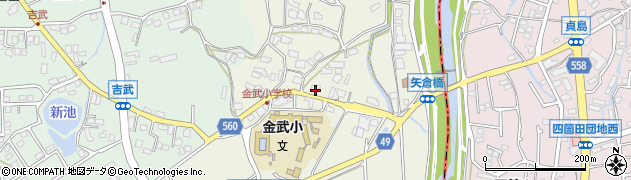 福岡県福岡市西区金武2048周辺の地図
