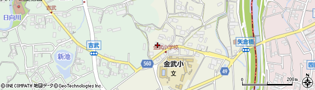 福岡県福岡市西区金武2059周辺の地図