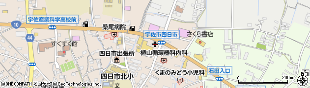 豊和銀行宇佐支店周辺の地図
