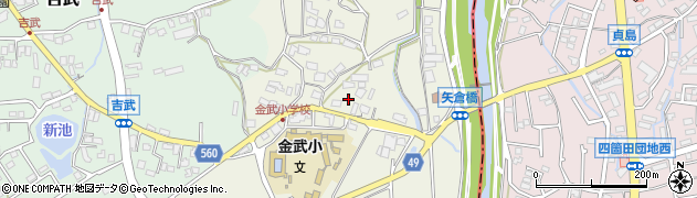 福岡県福岡市西区金武2044周辺の地図