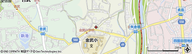 福岡県福岡市西区金武2051周辺の地図