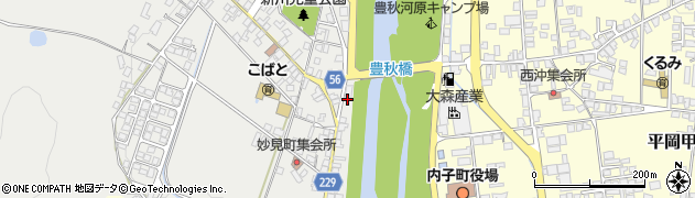 愛媛県喜多郡内子町五十崎甲1030周辺の地図