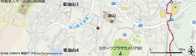 福岡県福岡市城南区東油山周辺の地図