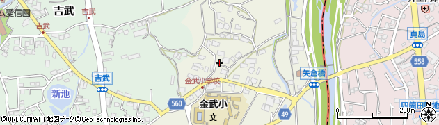 福岡県福岡市西区金武2071周辺の地図