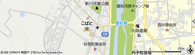愛媛県喜多郡内子町五十崎甲1038周辺の地図