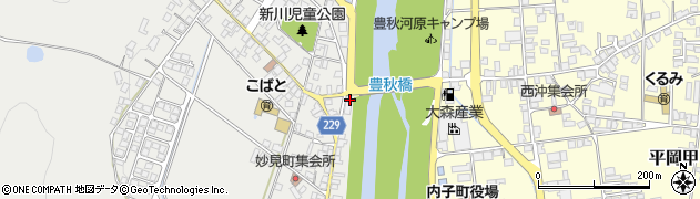 愛媛県喜多郡内子町五十崎甲1030-1周辺の地図