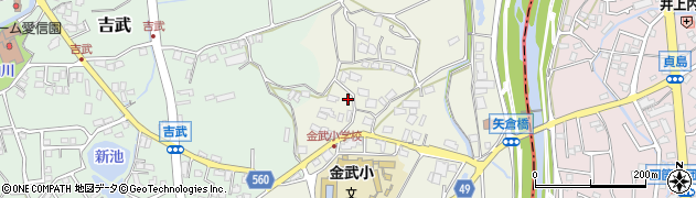 福岡県福岡市西区金武2068周辺の地図
