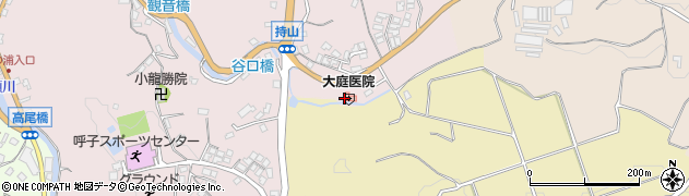 大庭医院周辺の地図