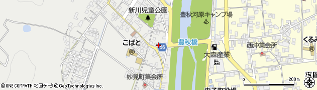 愛媛県喜多郡内子町五十崎甲1196-2周辺の地図
