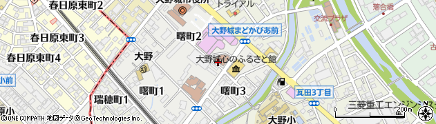 大野城市　おおのじょうボランティアセンター周辺の地図